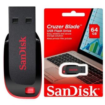 Pendrive SanDisk Z50 Cruzer Blade 64GB