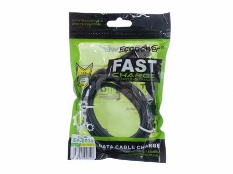 CABLE USB ECOPOWER EP-6038 TIPO C/1M