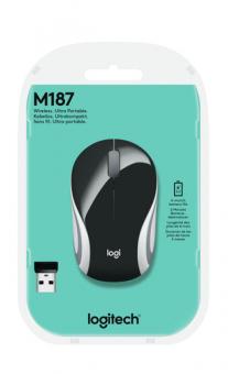 MOUSE MINI M187 WIRELESS LOGITECH